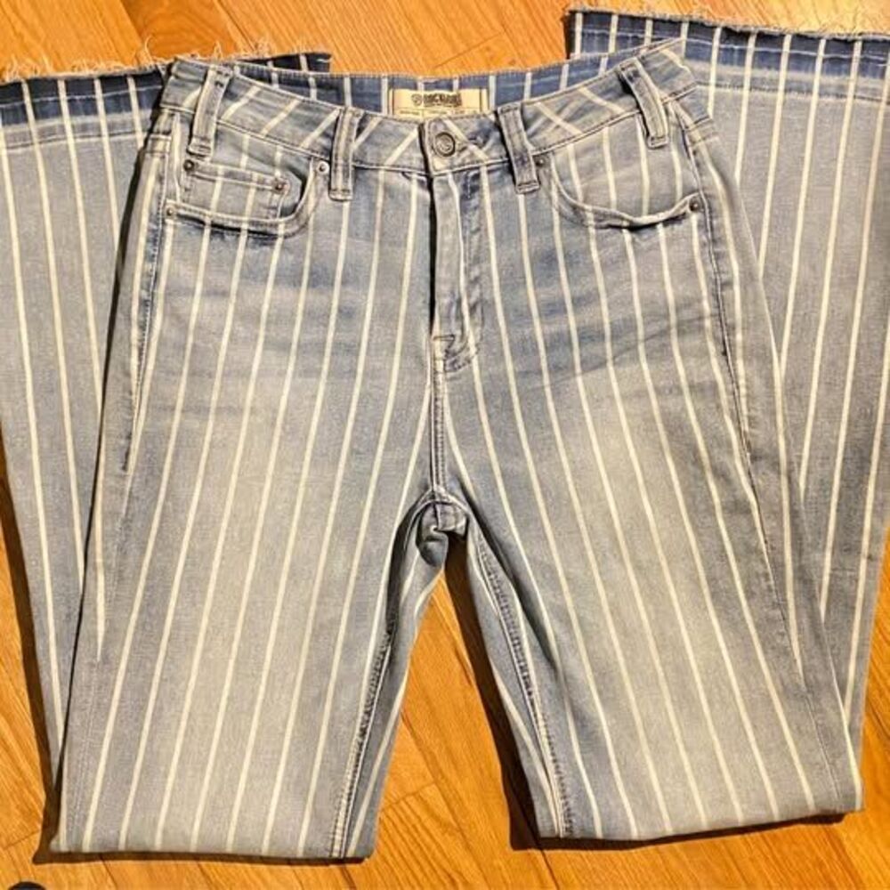 Rock & Roll Denim High Rise Trouser Flare Jeans W28 L34